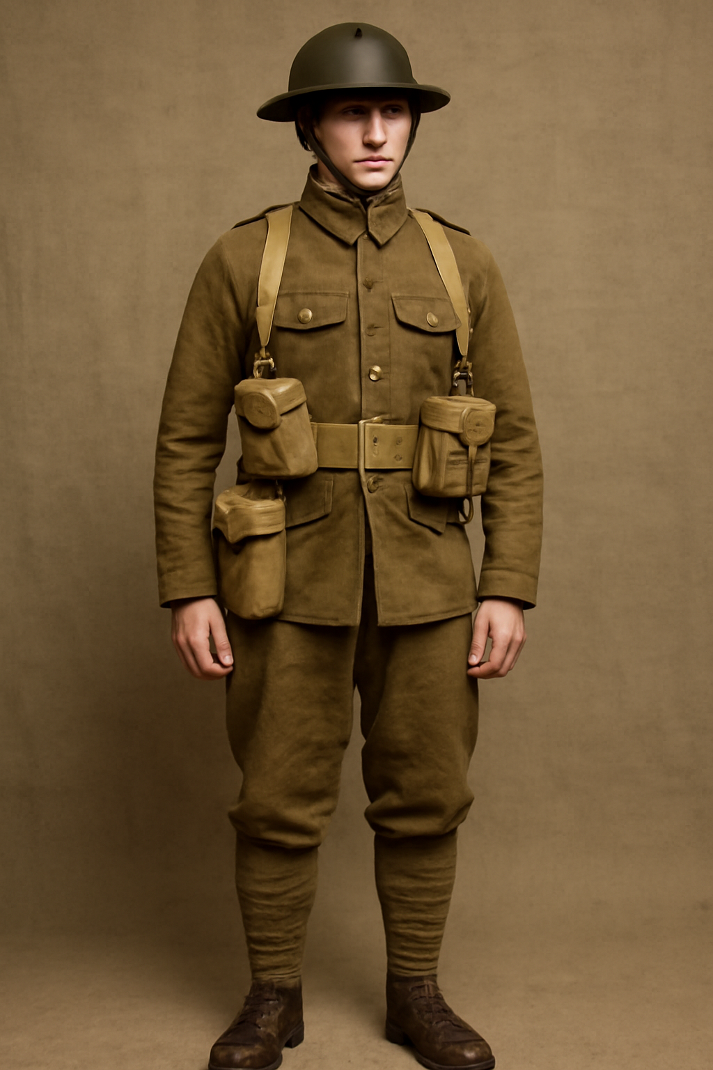 ww1 british soldier uniform.