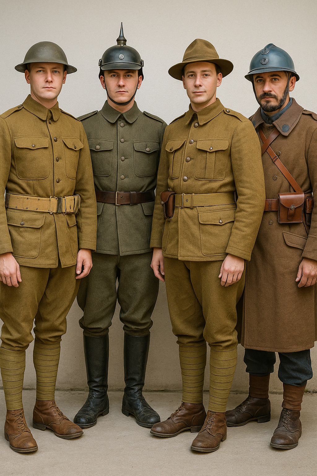 wwi uniform by country.