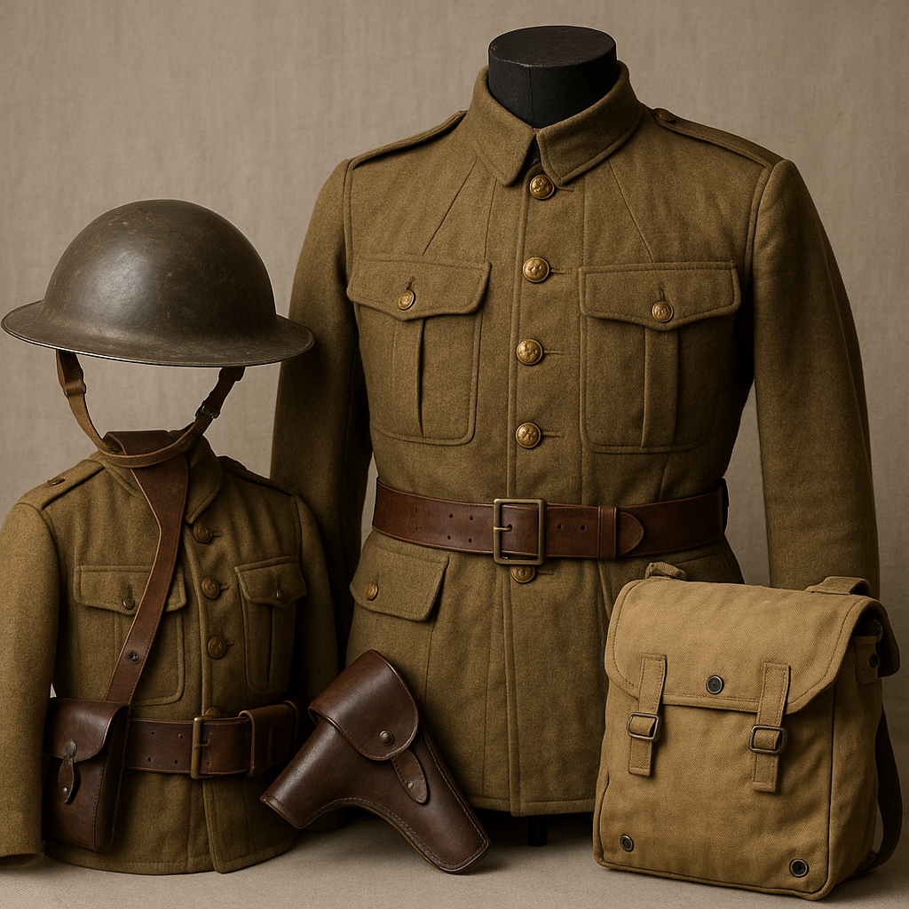 wwi uniform accessories.