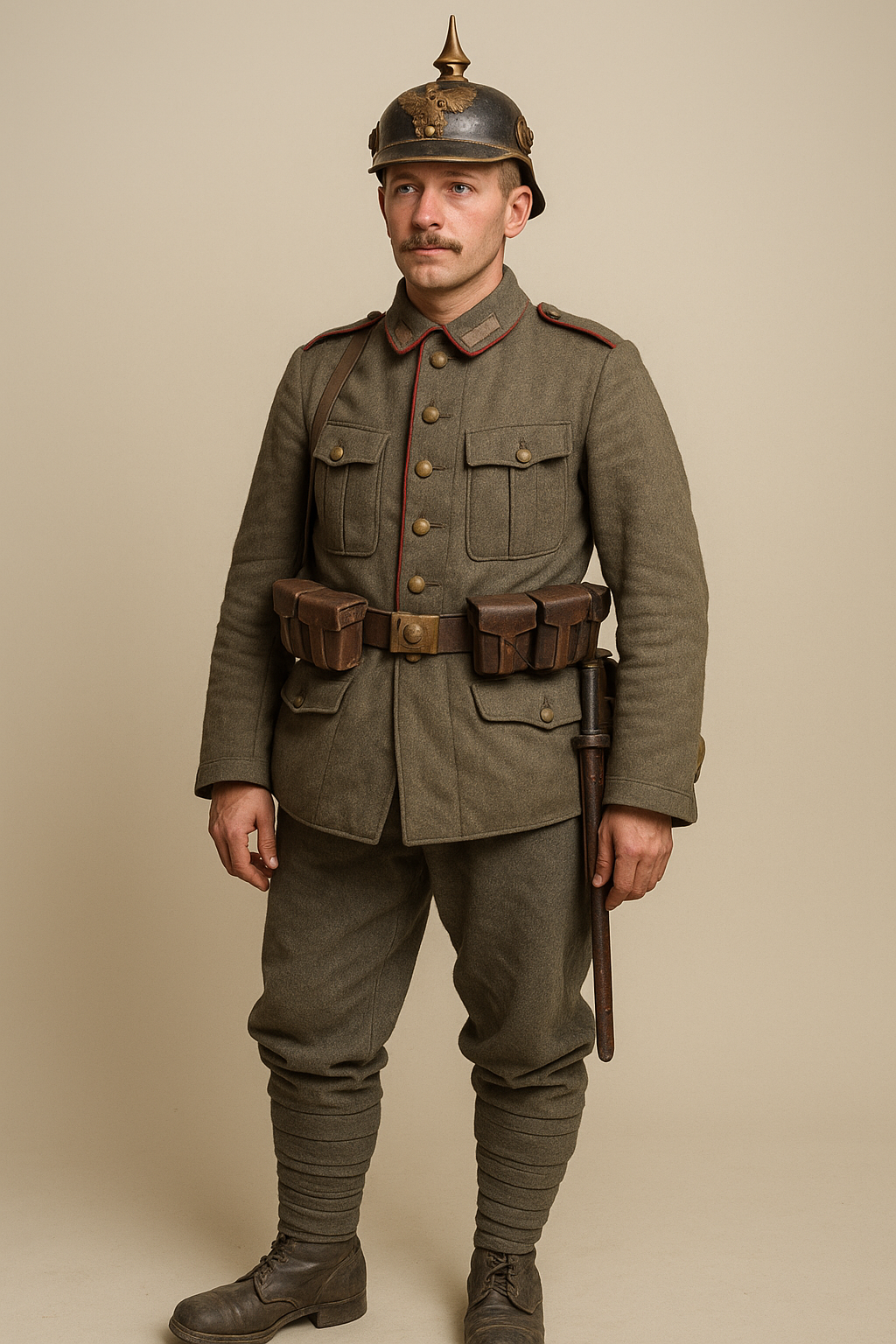 us wwi uniform components.