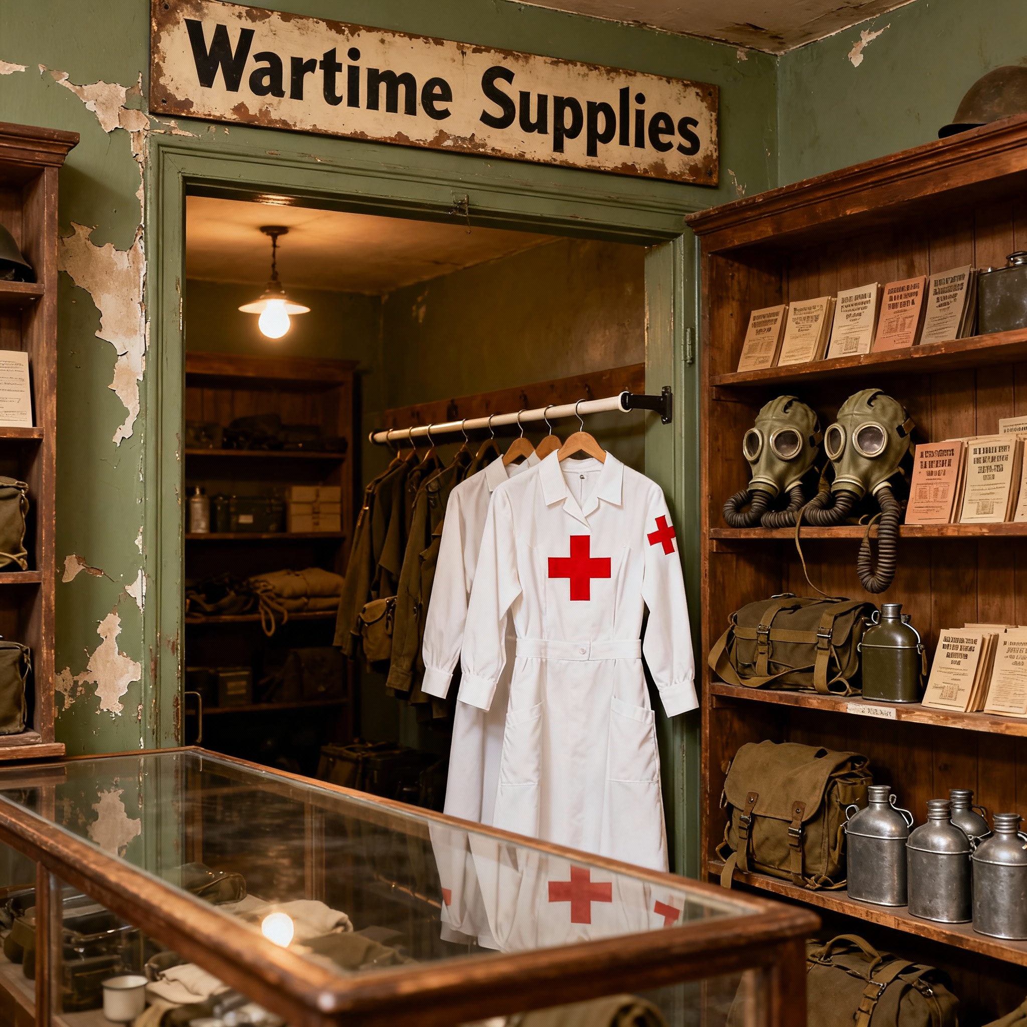 wwii nurse uniforms.