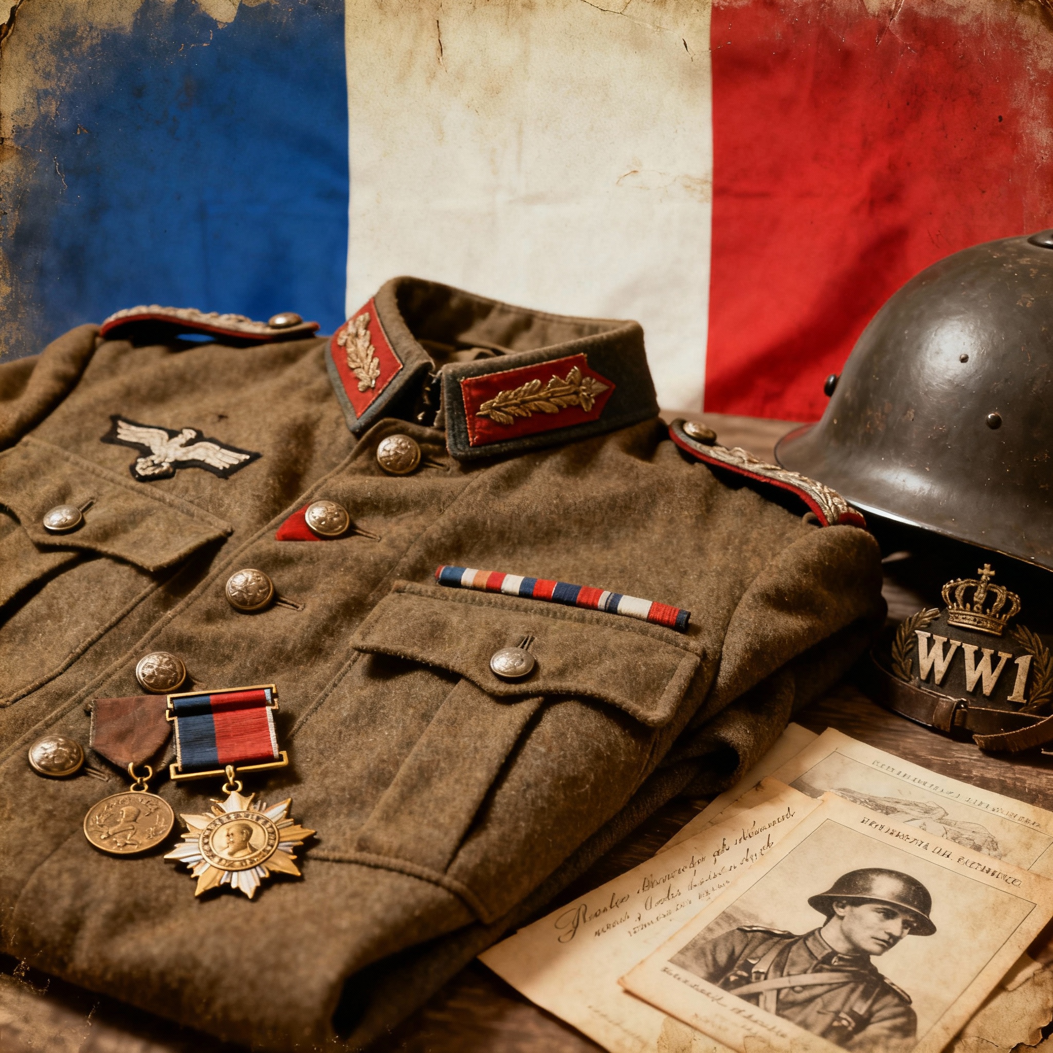 ww1 french uniform.