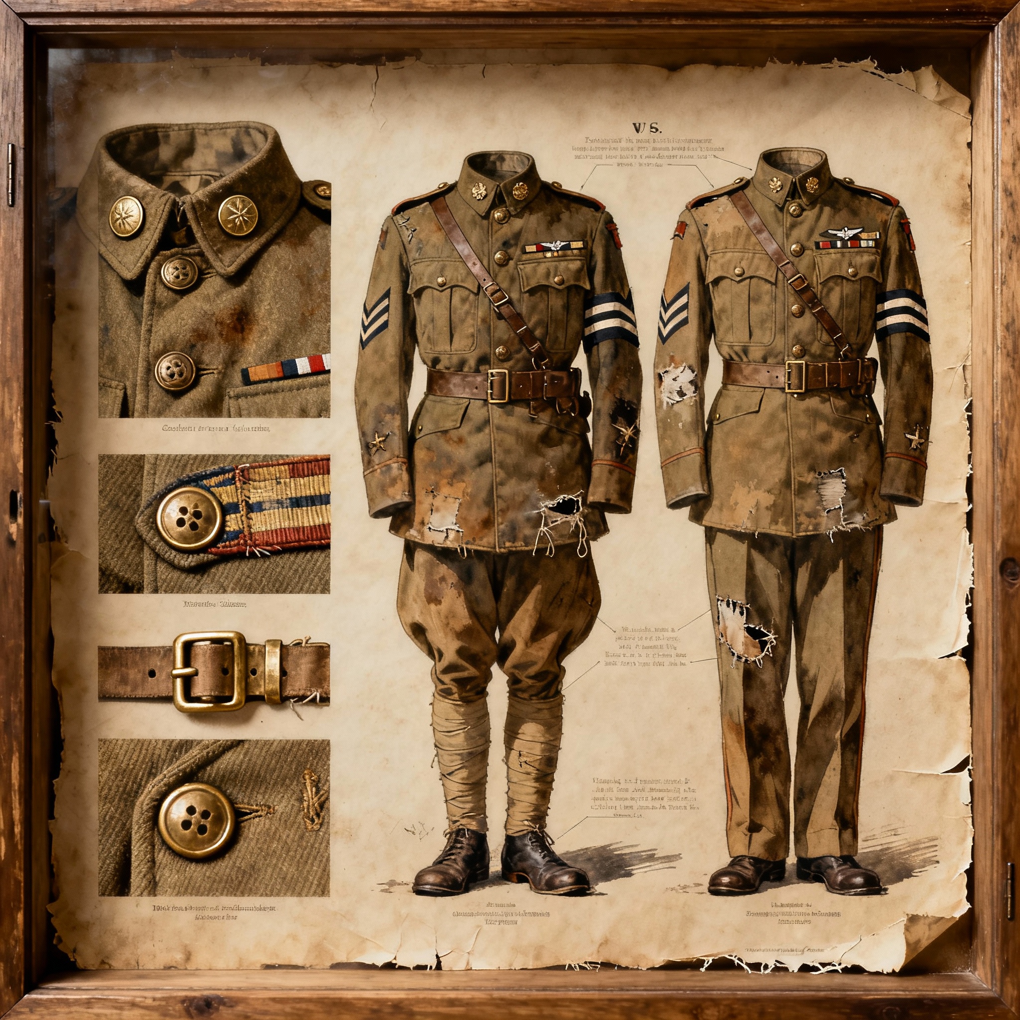 ww1 american uniform.