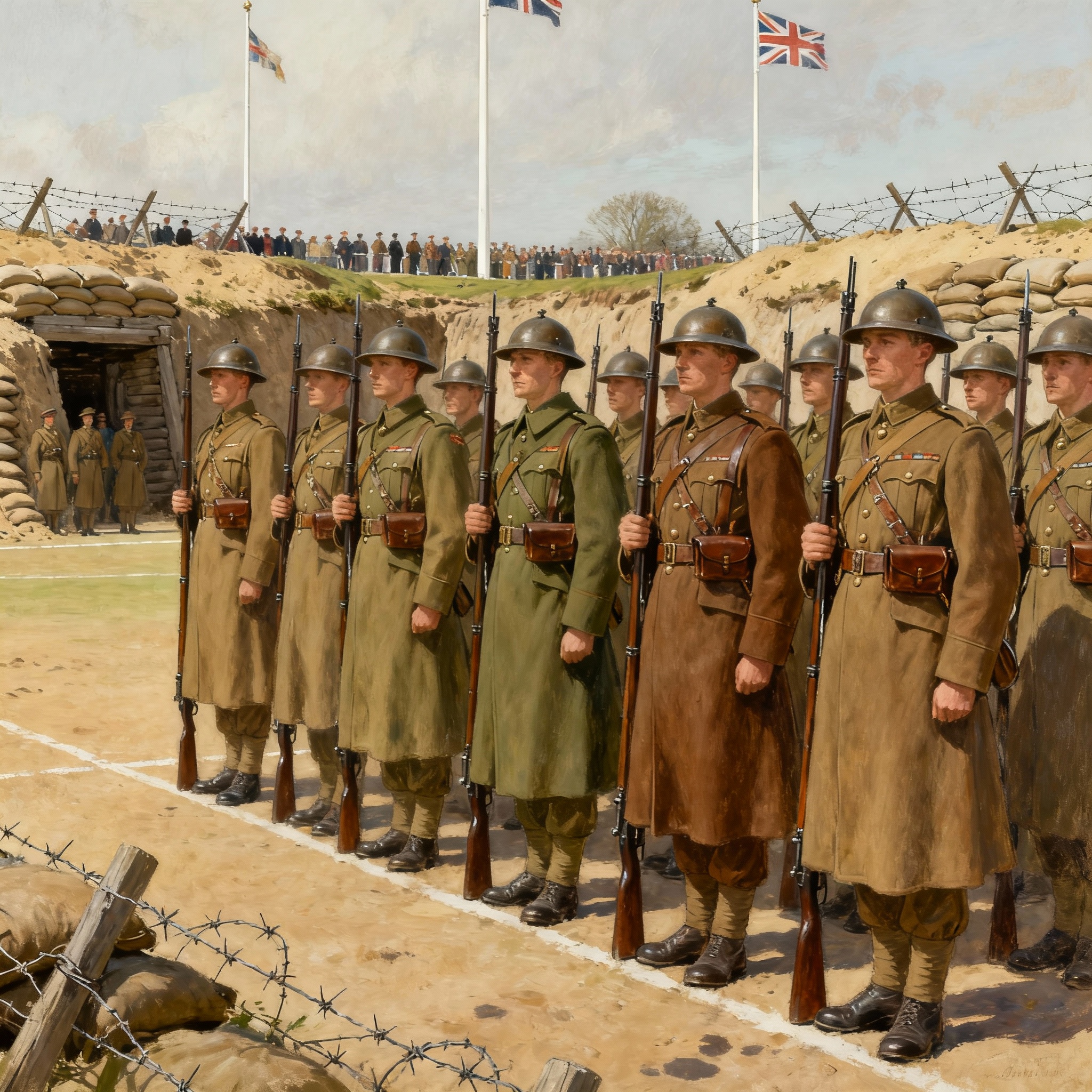 ww1 british uniform history.