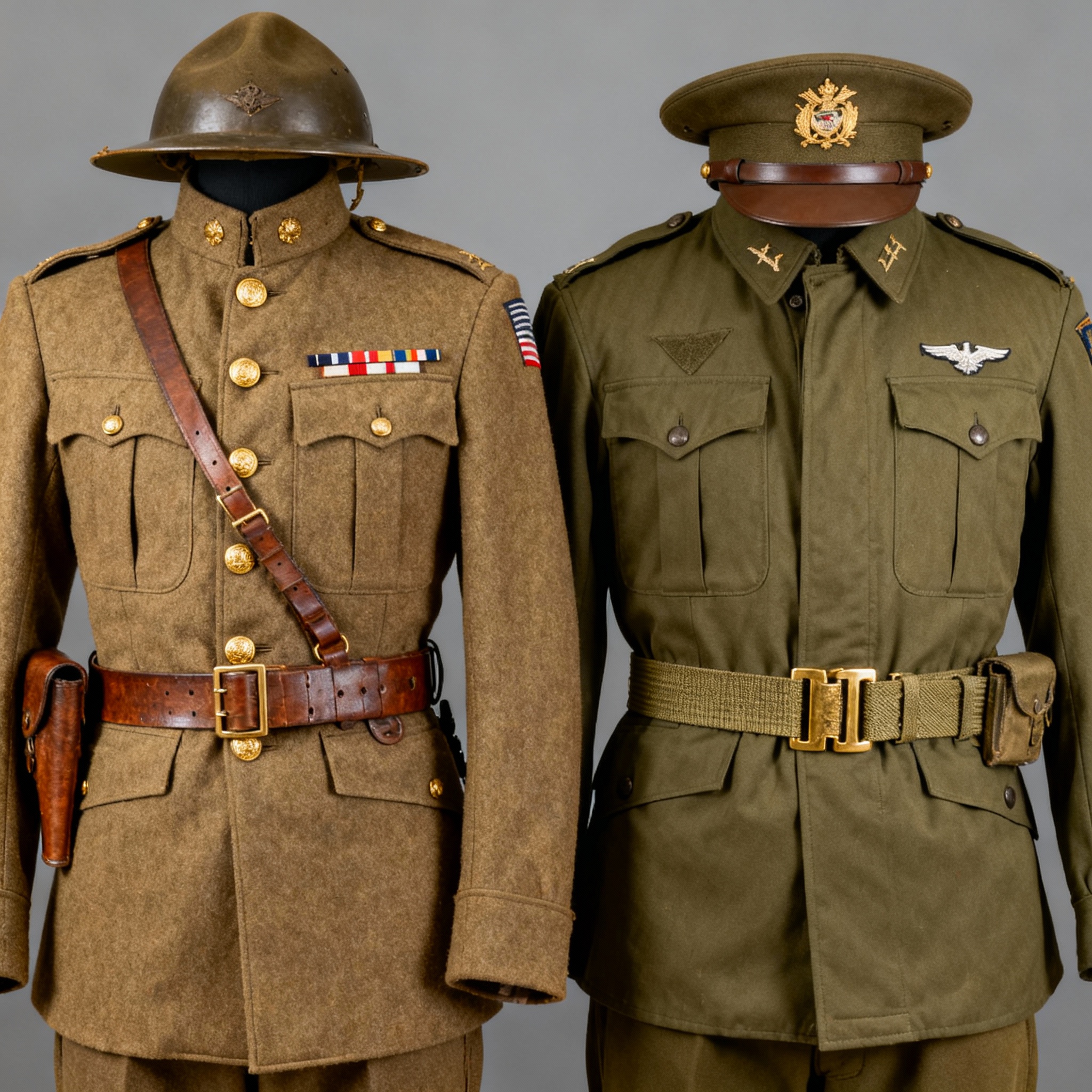 ww1 american uniform.