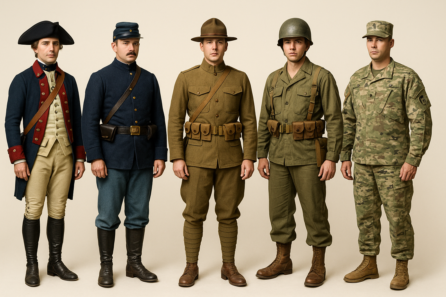 American Army Uniform History.