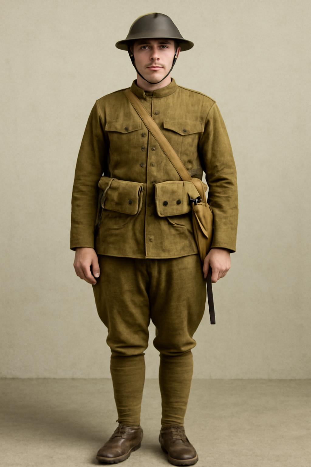 WW1 US uniform.