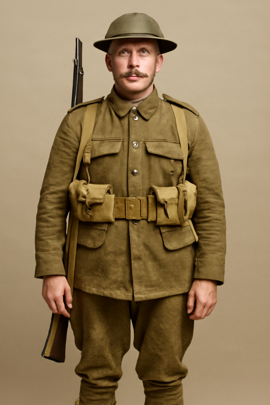 British WWI Military Uniforms.