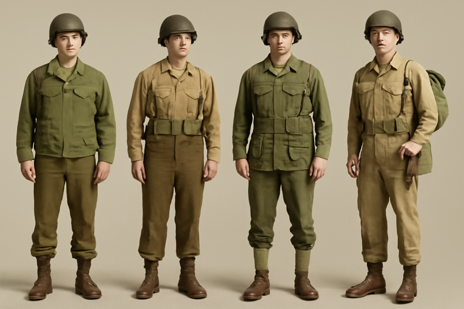 World War II uniforms