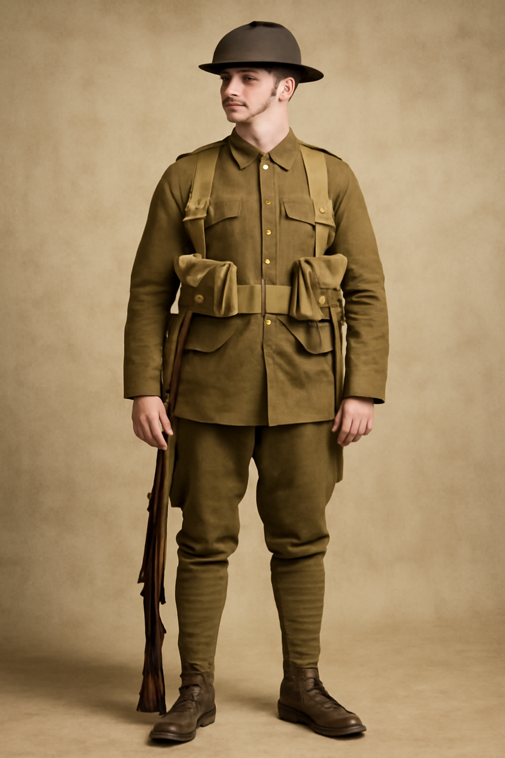 British WW1 uniform