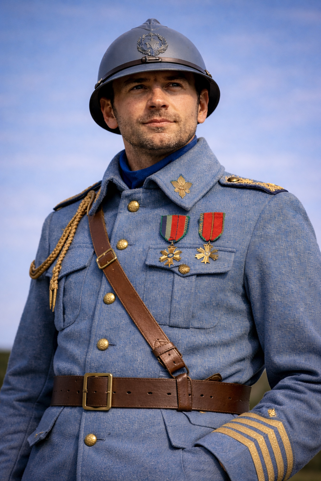 french officer uniform