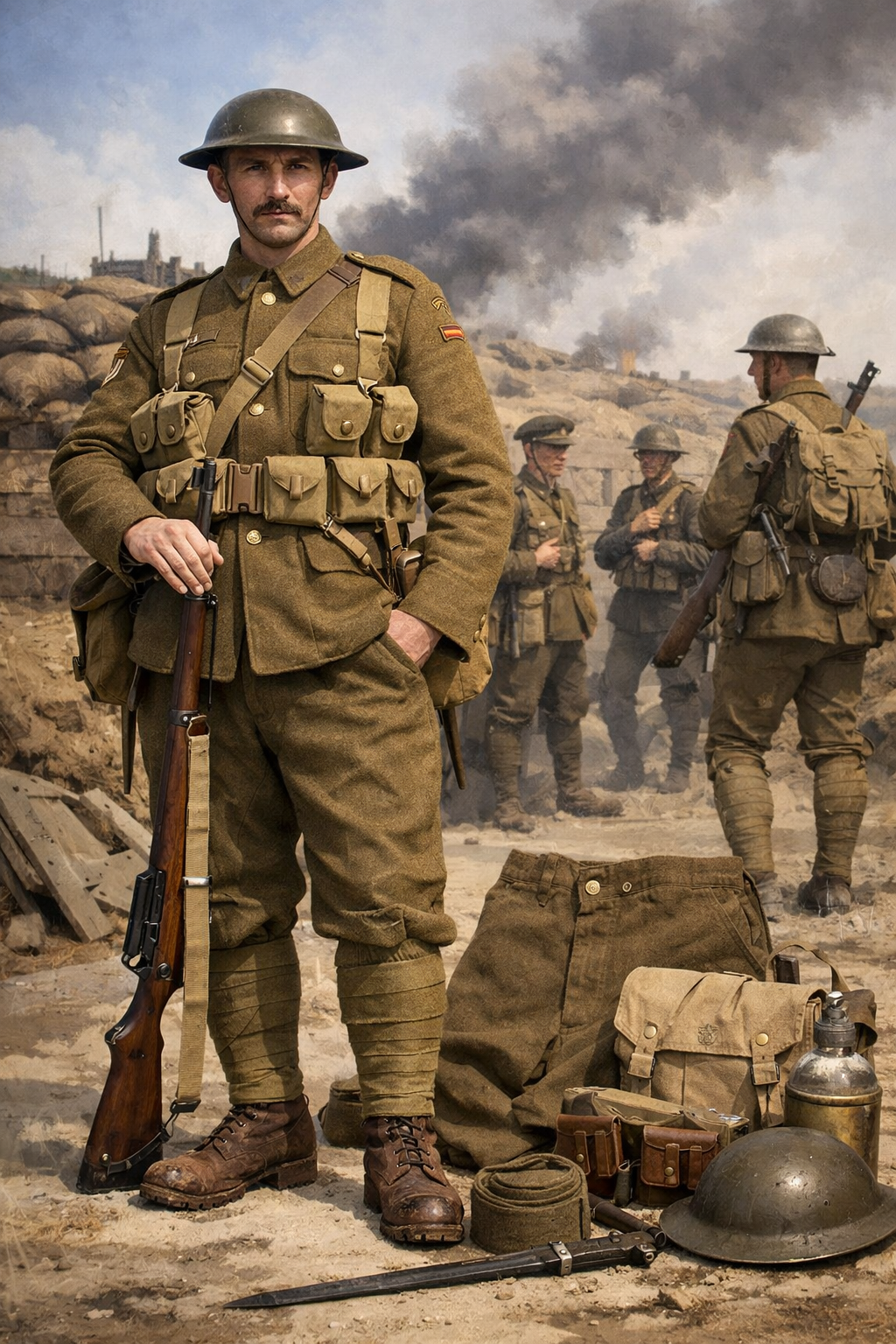 ww1 british soldier uniform
