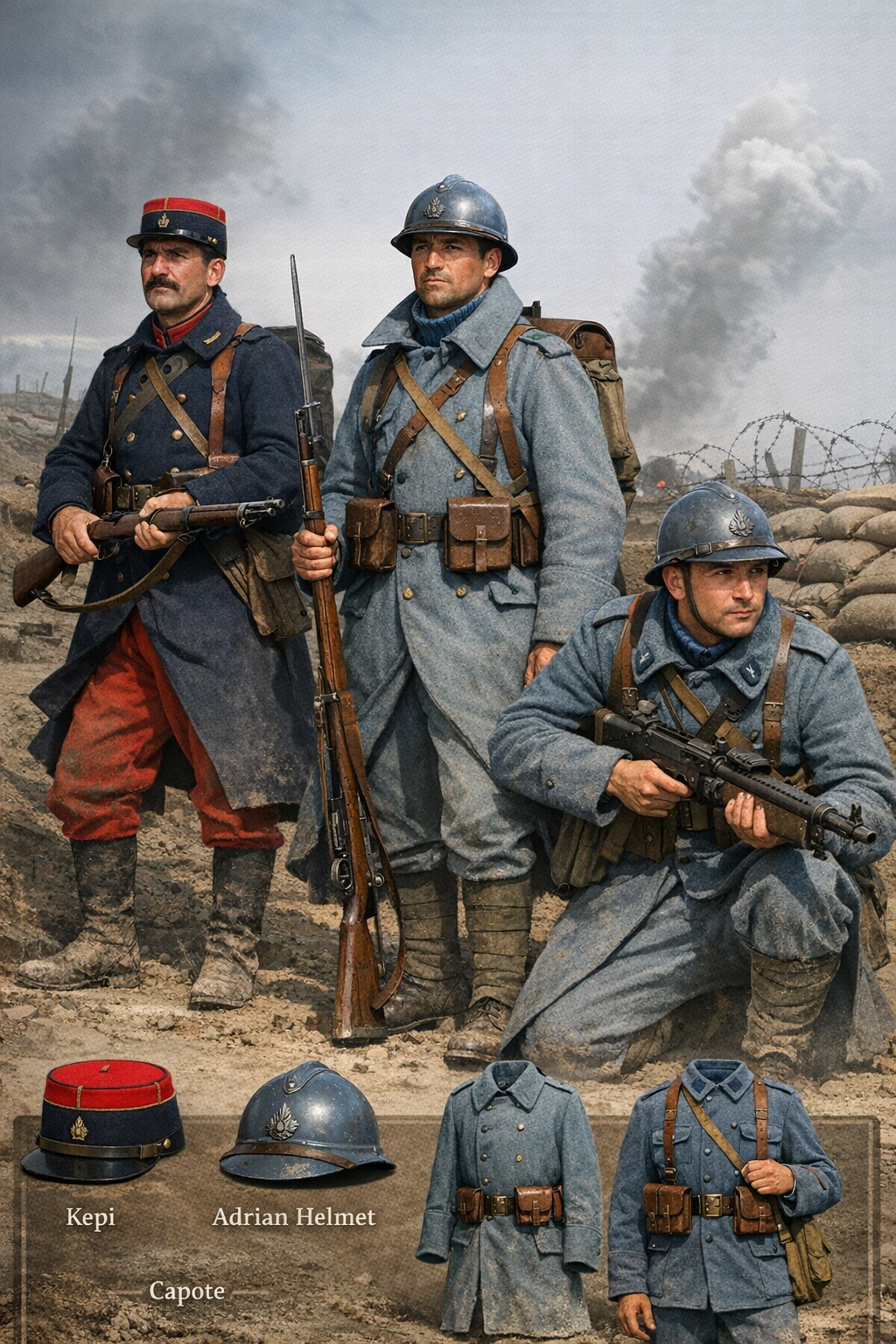 The French WW1 Uniform