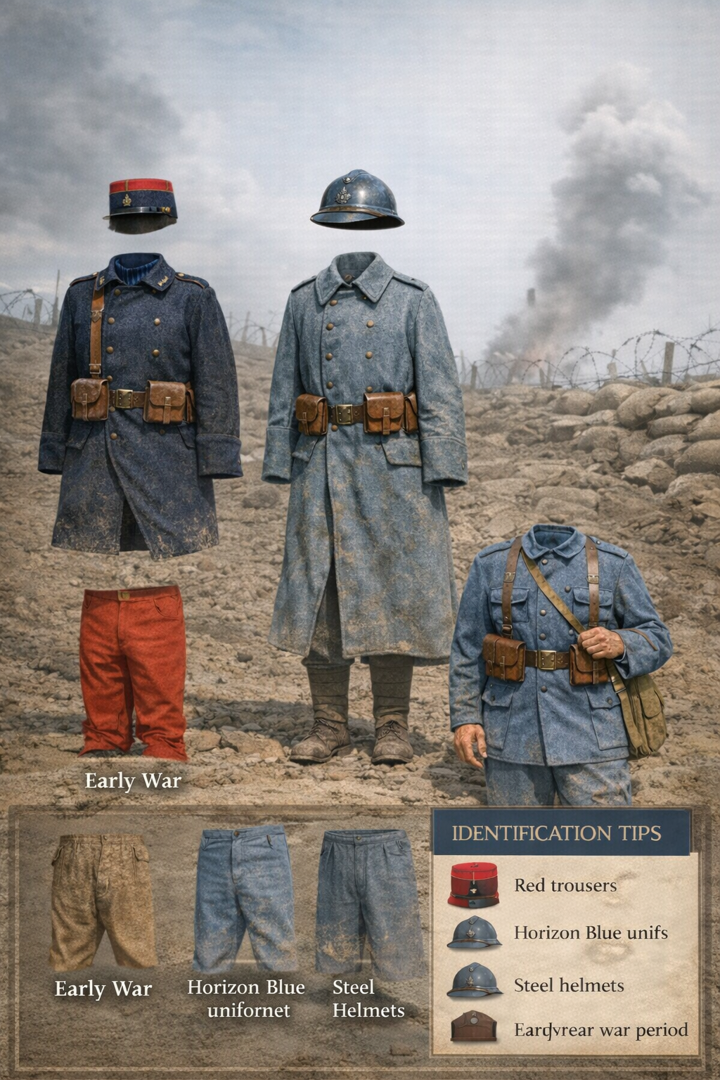 French WW1 uniform