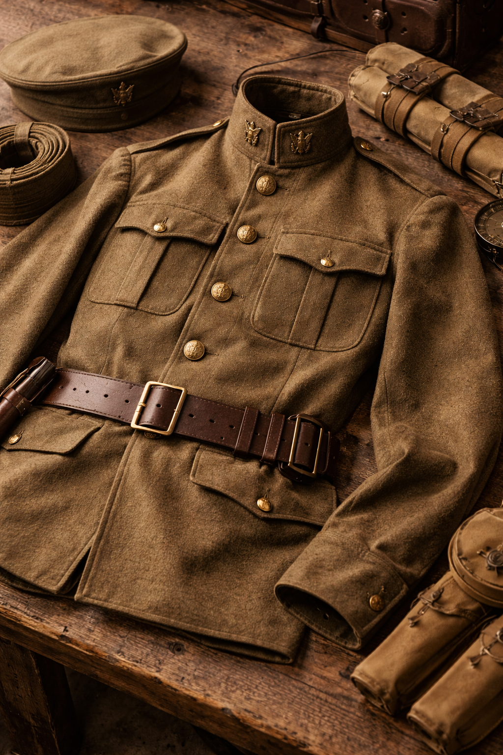 WW1 US officer uniform