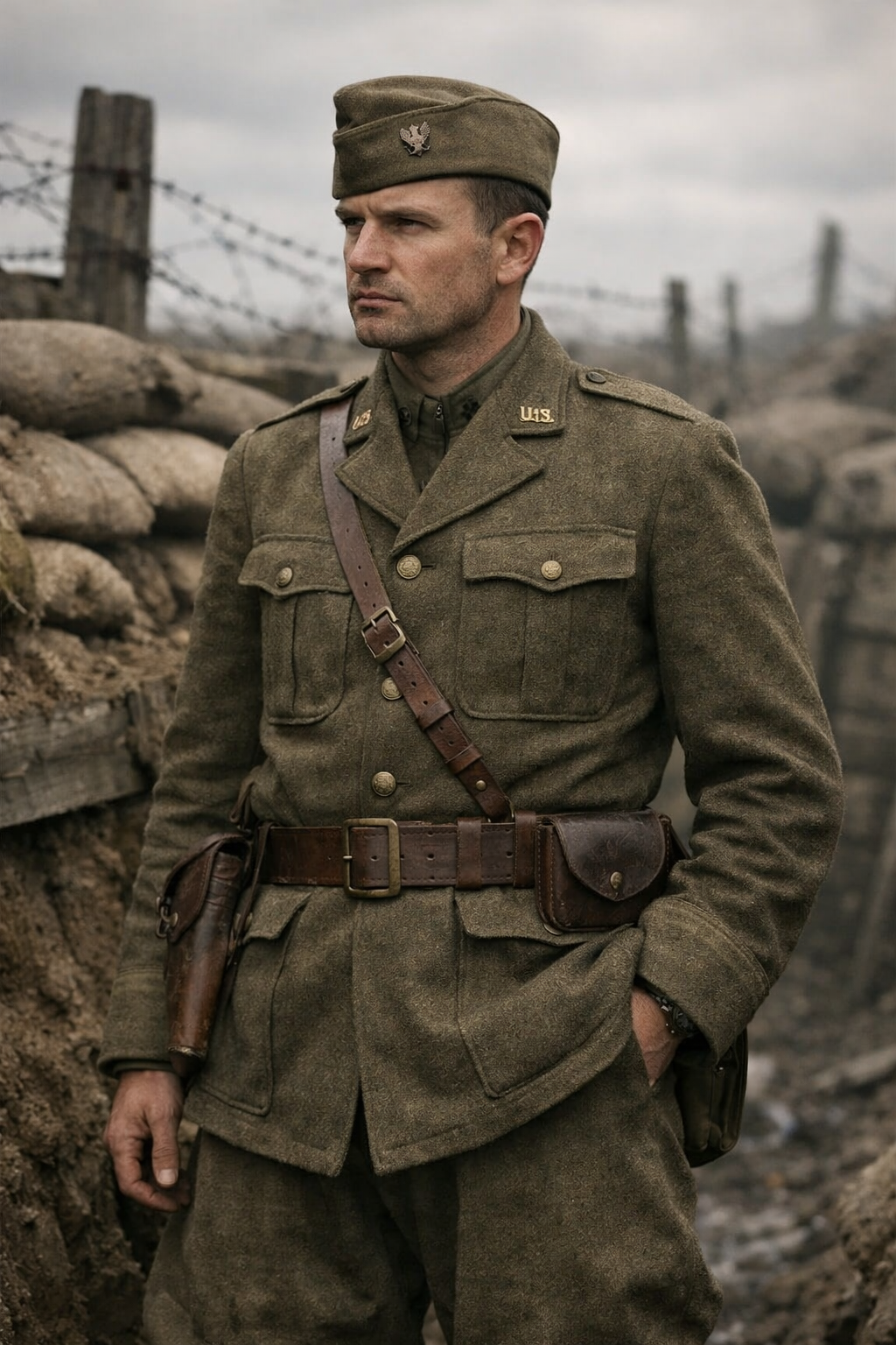 WW1 US officer uniform