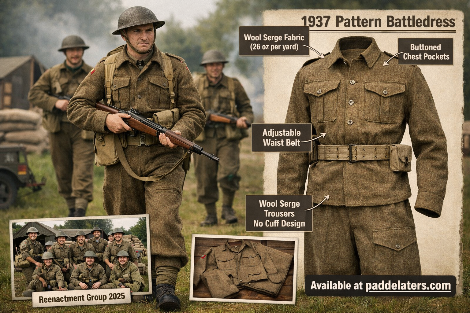 British WW2 battledress