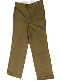 WW1 British army soldiers trousers